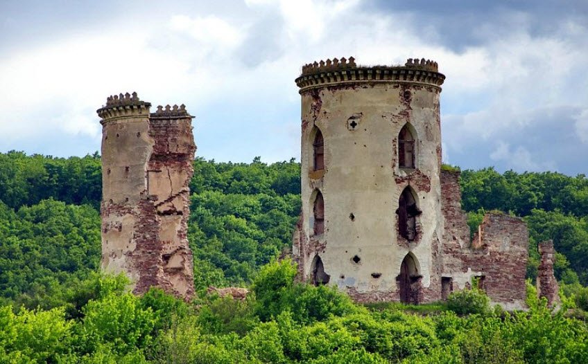 Chervonohorod Castle, Nyrkiv, Ternopil Oblast, Ukraine, Ukraine